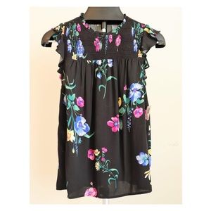 Summer floral blouse